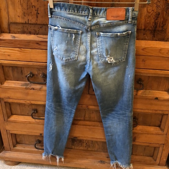 MOUSSY VINTAGE DISTRESSED GLENDELE SKINNY JEANS - Picture 7 of 11